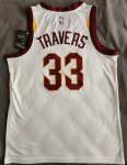 Maillot de Basket #33 Travers Cleveland Cavaliers Blanc